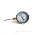 gauge stainless steel bimetallic thermometer gauges